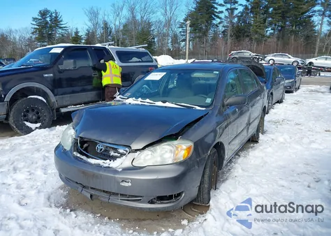 2008 Toyota Corolla Ce from USA, damaged, VIN 1NXBR32E68Z961856